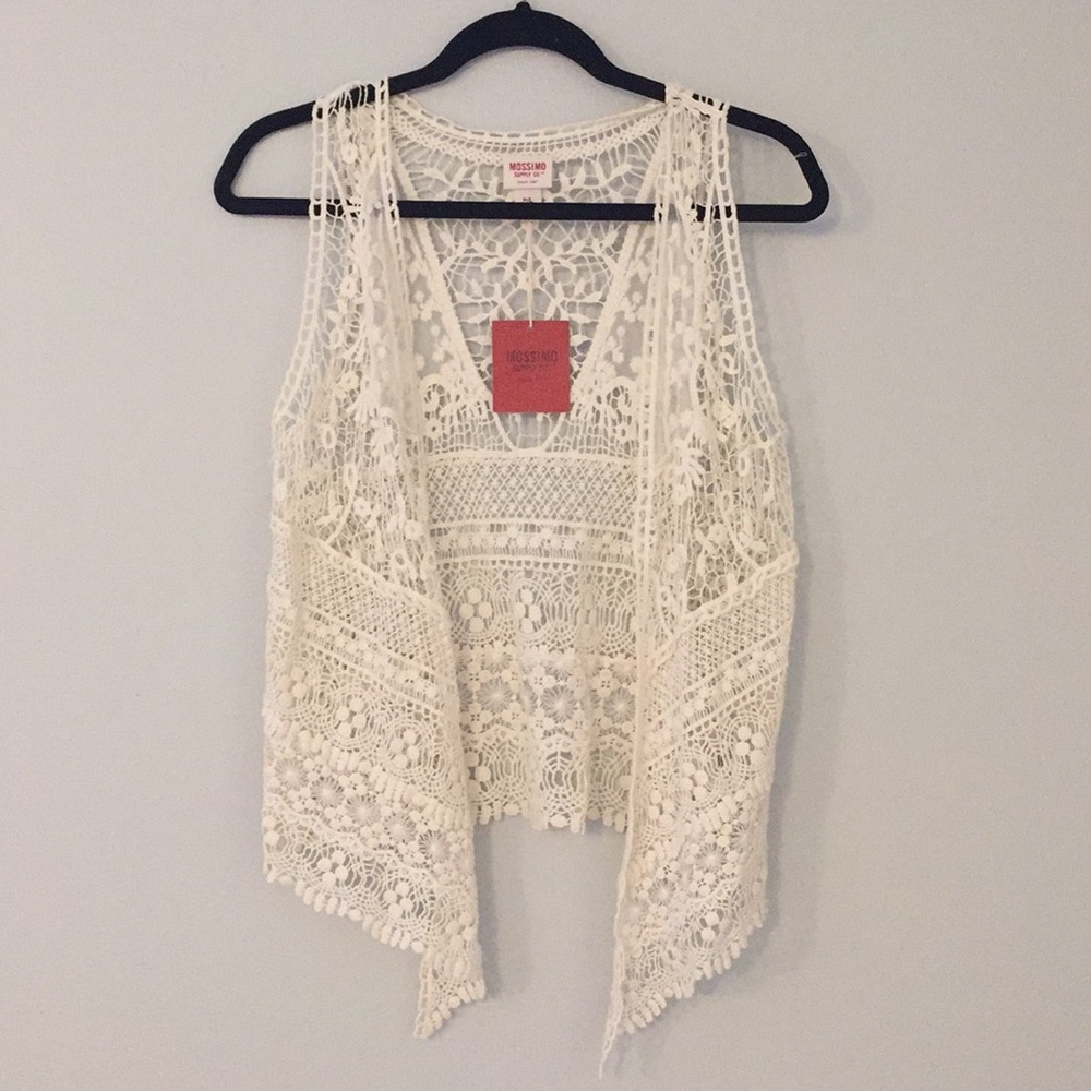 Crochet vest